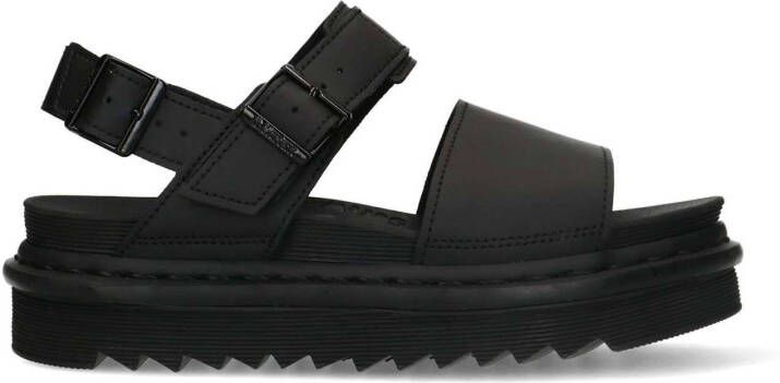 Dr Martens Dr. Martens Voss leren plateau sandalen zwart