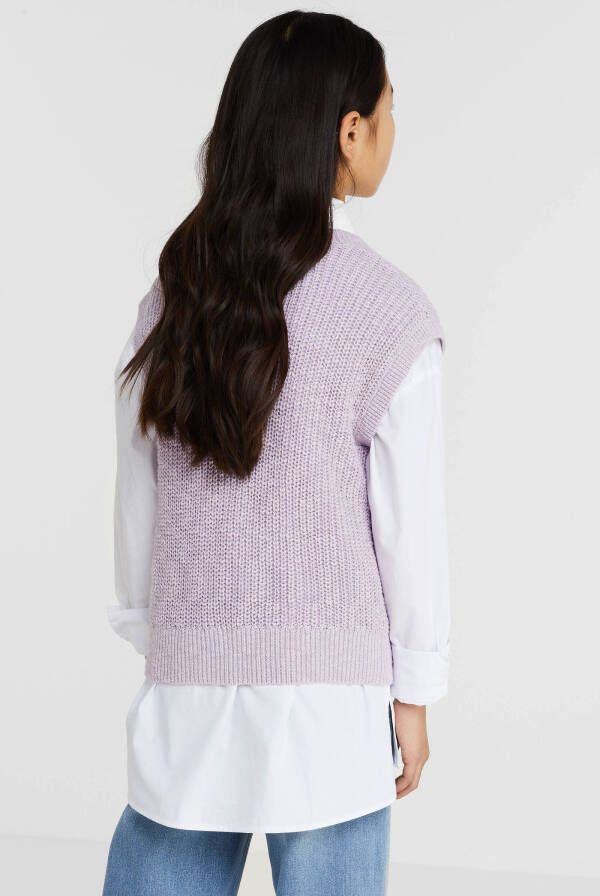 Garcia Lange trui N22441 7026 lila blush 1