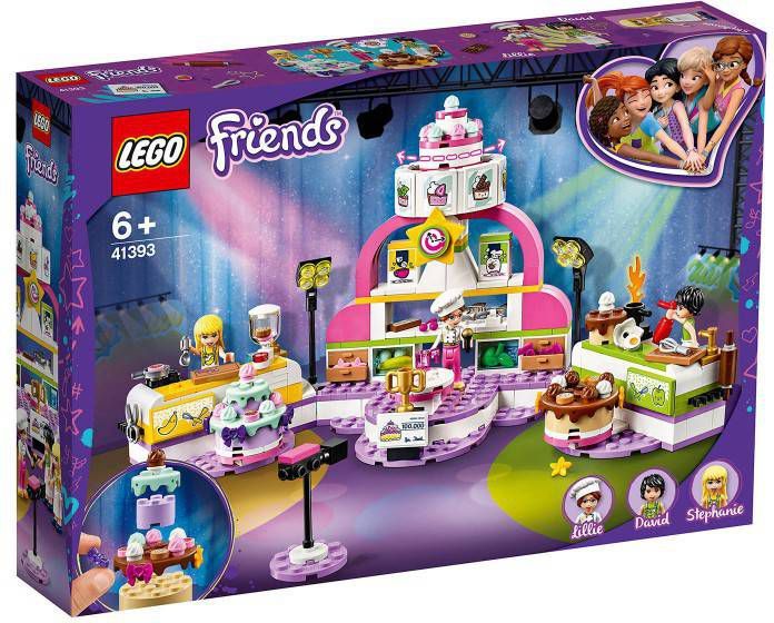Lego Friends: Baking Competition Set with Toy Cakes (41393)