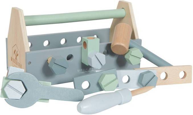 Little Dutch Houten Gereedschapskist 20 delig