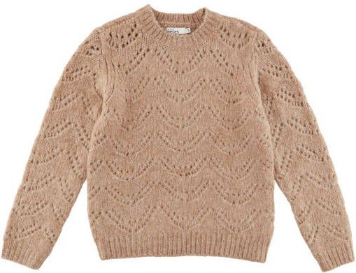 LITTLE PIECES trui LPBIBI met open detail multi