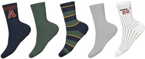 NAME IT KIDS sokken NKMVAKS set van 5 multi