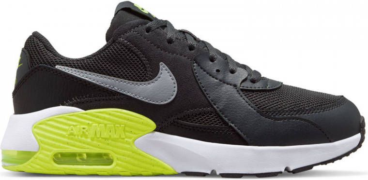 Nike Air Max Excee sneakers antraciet/grijs/geel