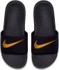 Nike Kawaki Slippers Junior Black/Metallic Gold Kind online kopen
