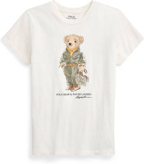 Polo Ralph Lauren Damen T Shirt , Beige, Dames