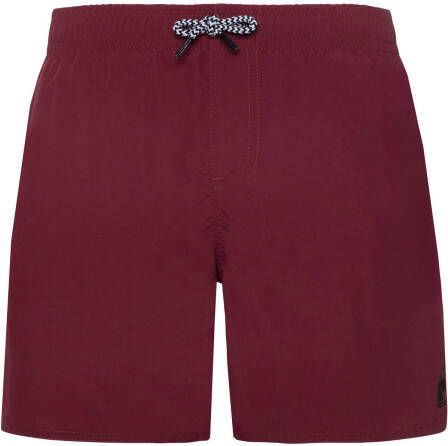 Protest zwemshort CULTURE JR donkerrood