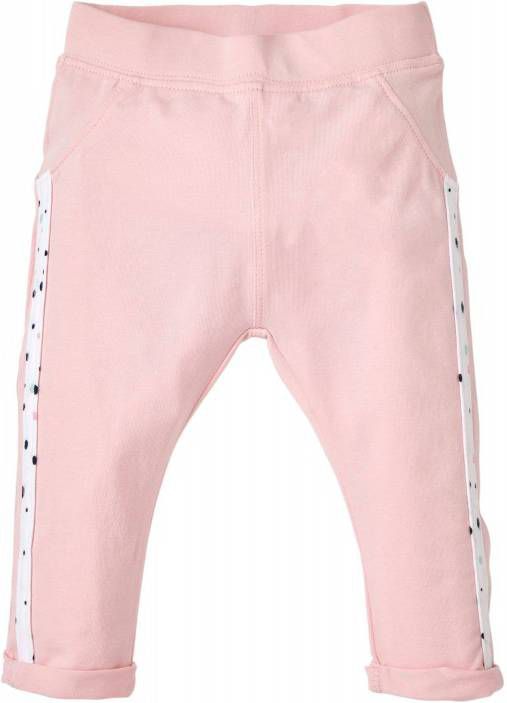 Quapi baby broek Xea met zijbies roze