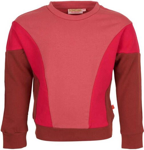 Someone sweater Belle oudroze/felroze/donkerroze