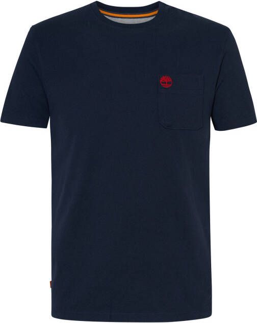 Timberland T shirt blauw