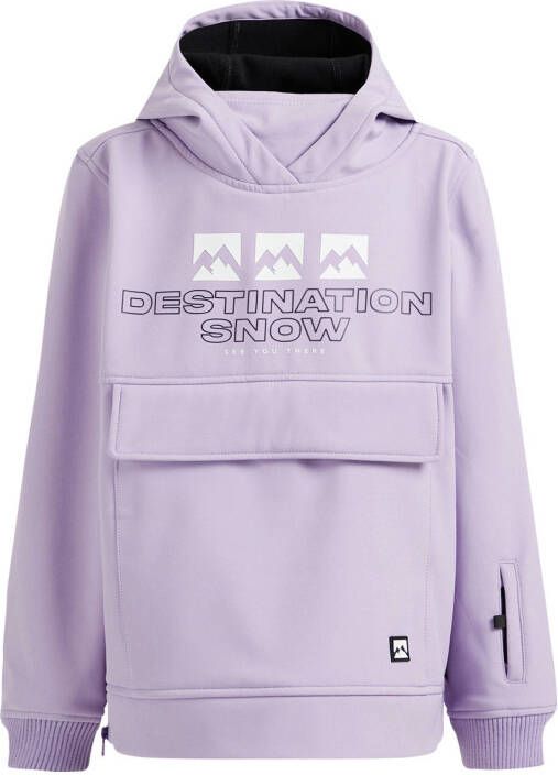 WE Fashion Deneb gewatteerd anorak lila