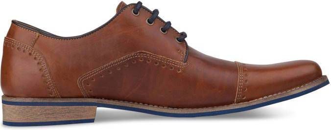 WE Fashion leren veterschoenen