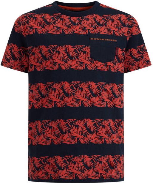 WE Fashion T shirt met all over print rood