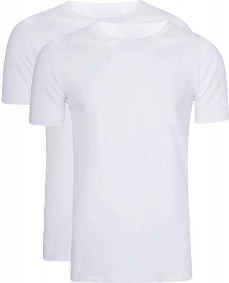 WE Fashion Fundamentals T-shirt wit set van 2