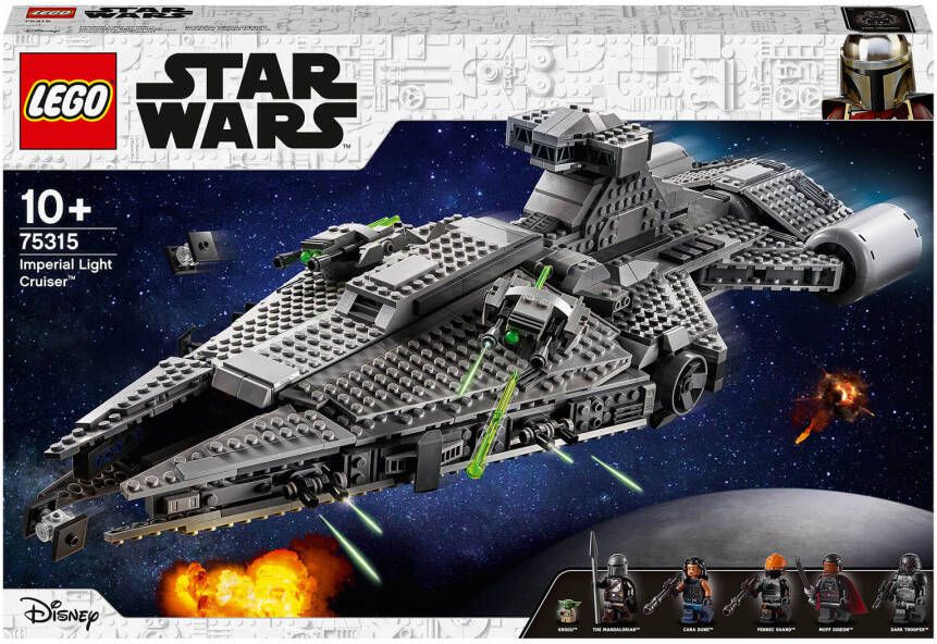 Lego Star Wars Imperial Light Cruiser Baby Yoda Set(75315 )