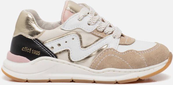 clic! Sneakers beige Leer