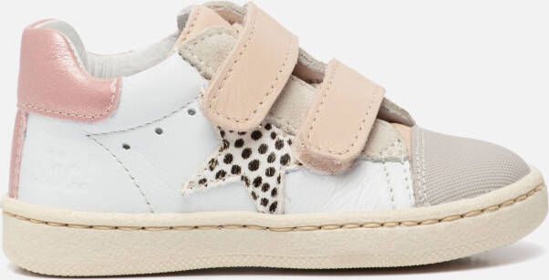 clic! Sneakers wit Leer 11203